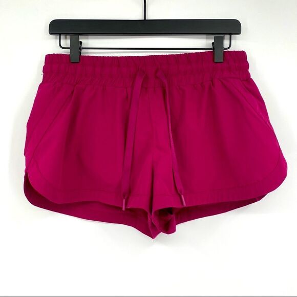 Lorna Jane running shorts raspberry wine maroon woman’s size small - Picture 1 of 12